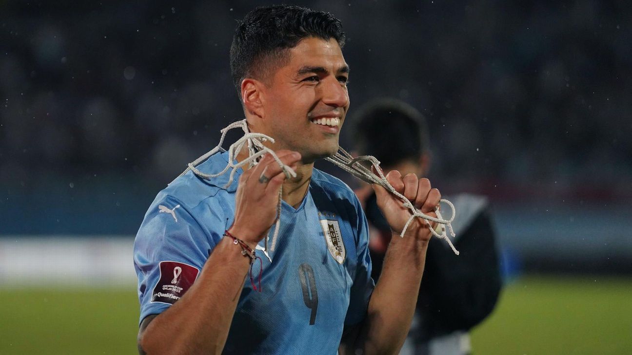 Las estadísticas de Luis Suárez jugando en el Estadio Centenario ESPN