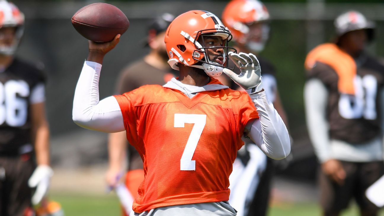 Jacoby Brissett van Cleveland Browns ‘klaar om te gaan’ als starter na schorsing van Deshaun Watson