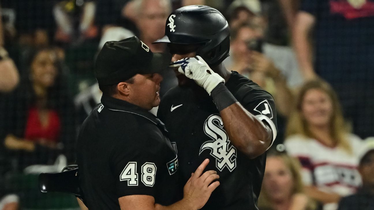 Chicago White Sox shortstop Tim Anderson suspended three games for making contac..