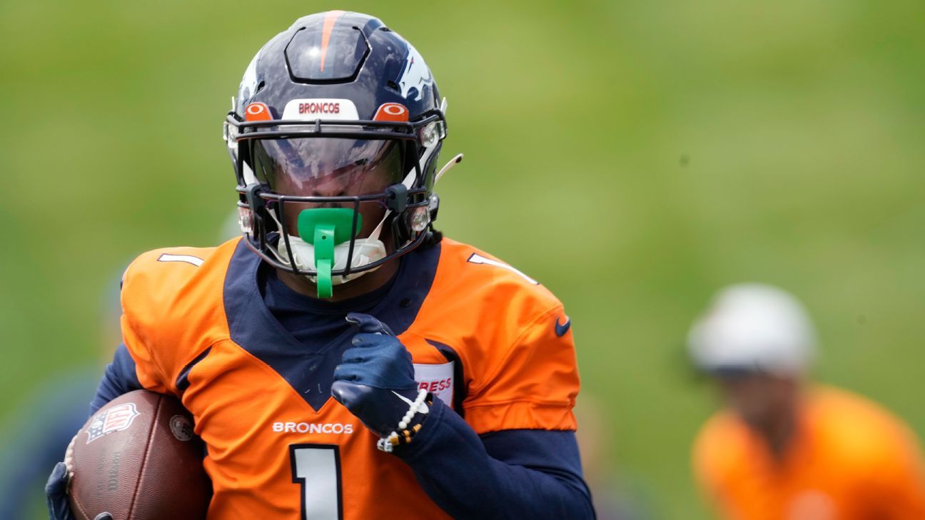 Broncos waive KJ Hamler with NFI designation after WR diagnosed with  pericarditis