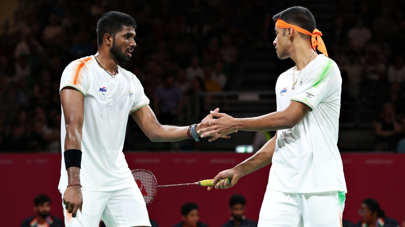 BWF World Championships SatwikChirag clinch India's first men's