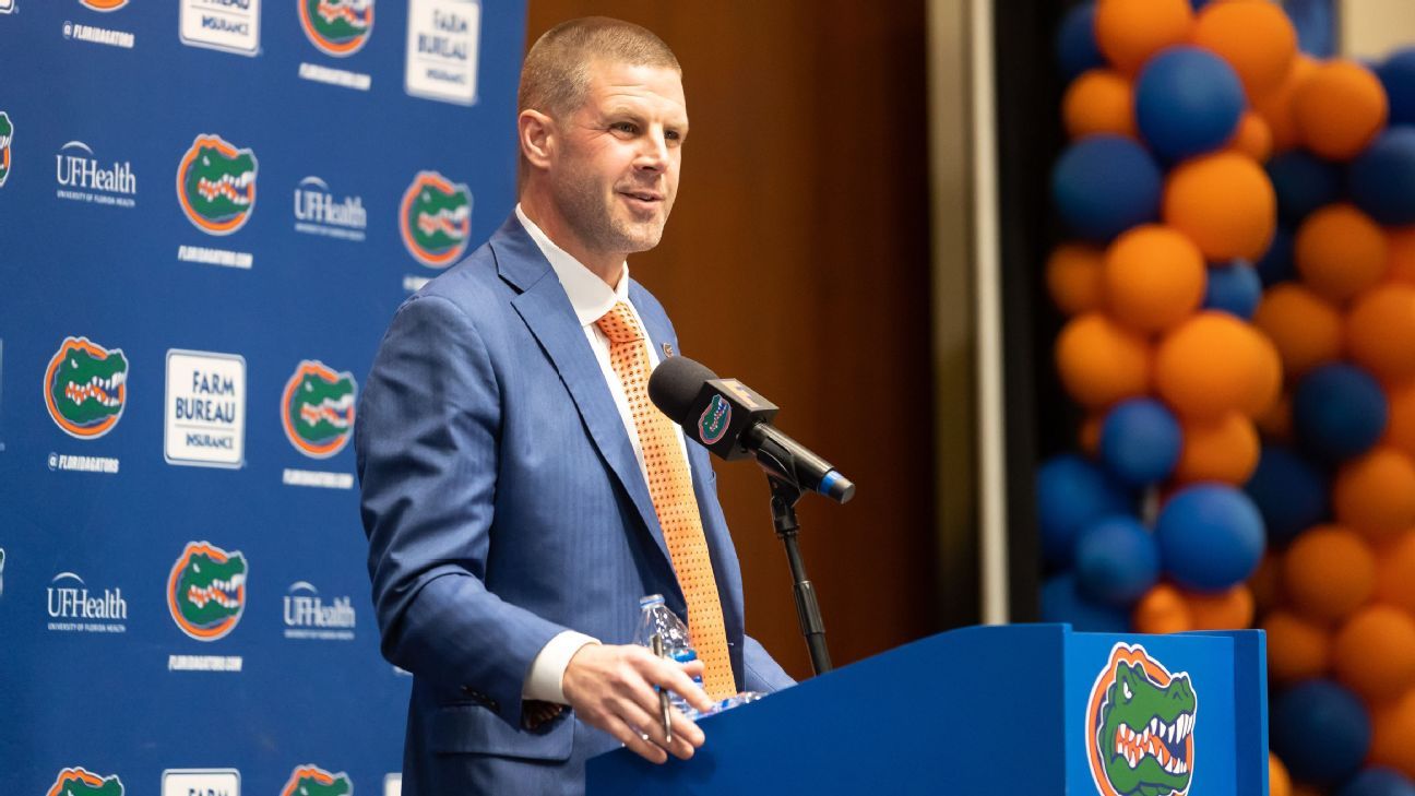 New Florida football coach Billy Napier looks to rebuild the Gators into a champ..