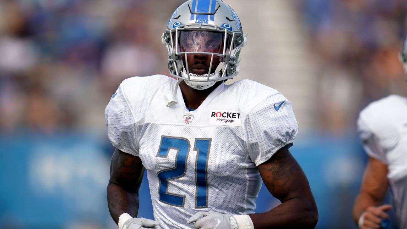 Detroit Lions defensive back Tracy Walker (21) in action during