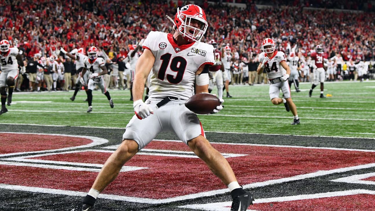 Ranking the top 10 tight ends in Georgia football history, Football