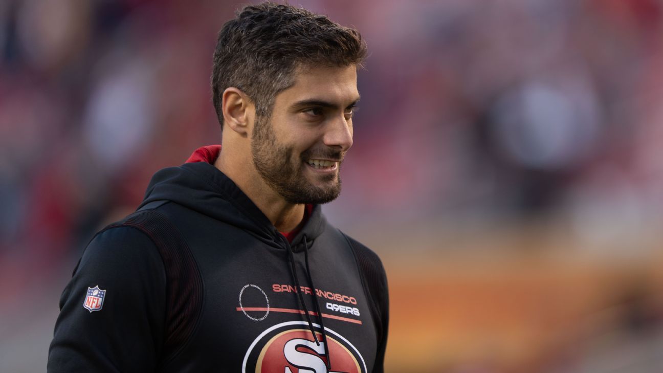 ESPN star likens 49ers' QB situation to chess, says 'go figure' black  pieces 'always go second'