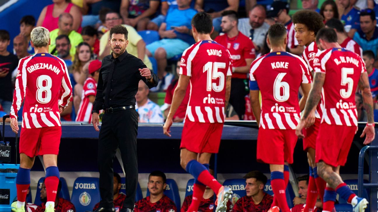 Le patron de l’Atletico Madrid, Diego Simeone, demande que la fenêtre de transfert se ferme plus tôt