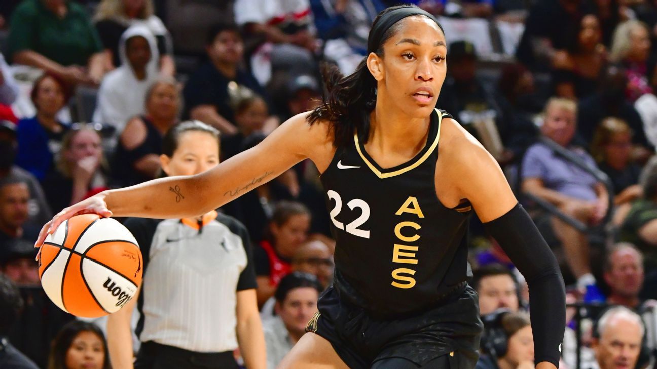 Las Vegas Aces turn aside Connecticut Sun en route to first WNBA