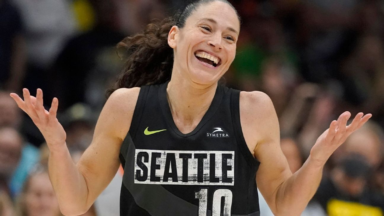 Sue Bird, 41, becomes oldest player in WNBA history to record a playoff double-d..