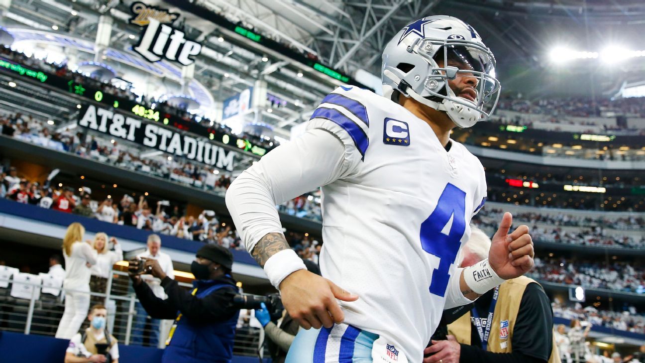 Los Dallas Cowboys de la NFL encabezan la lista de equipos más