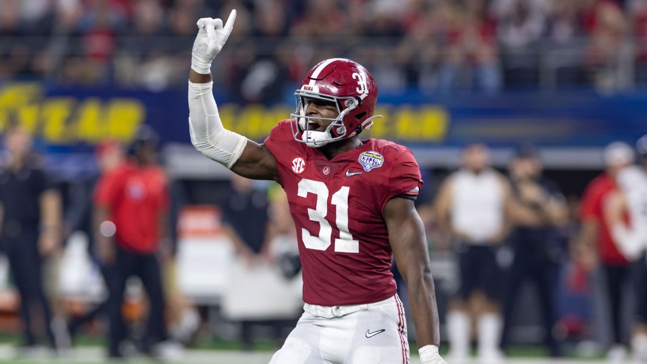 Alabama's Anderson, Young to play in Sugar Bowl