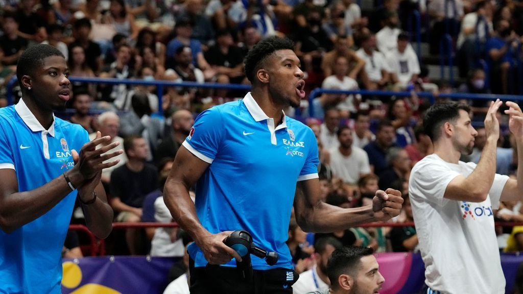 Greece holds Giannis Antetokounmpo out of EuroBasket game due to knee pain; 'not..