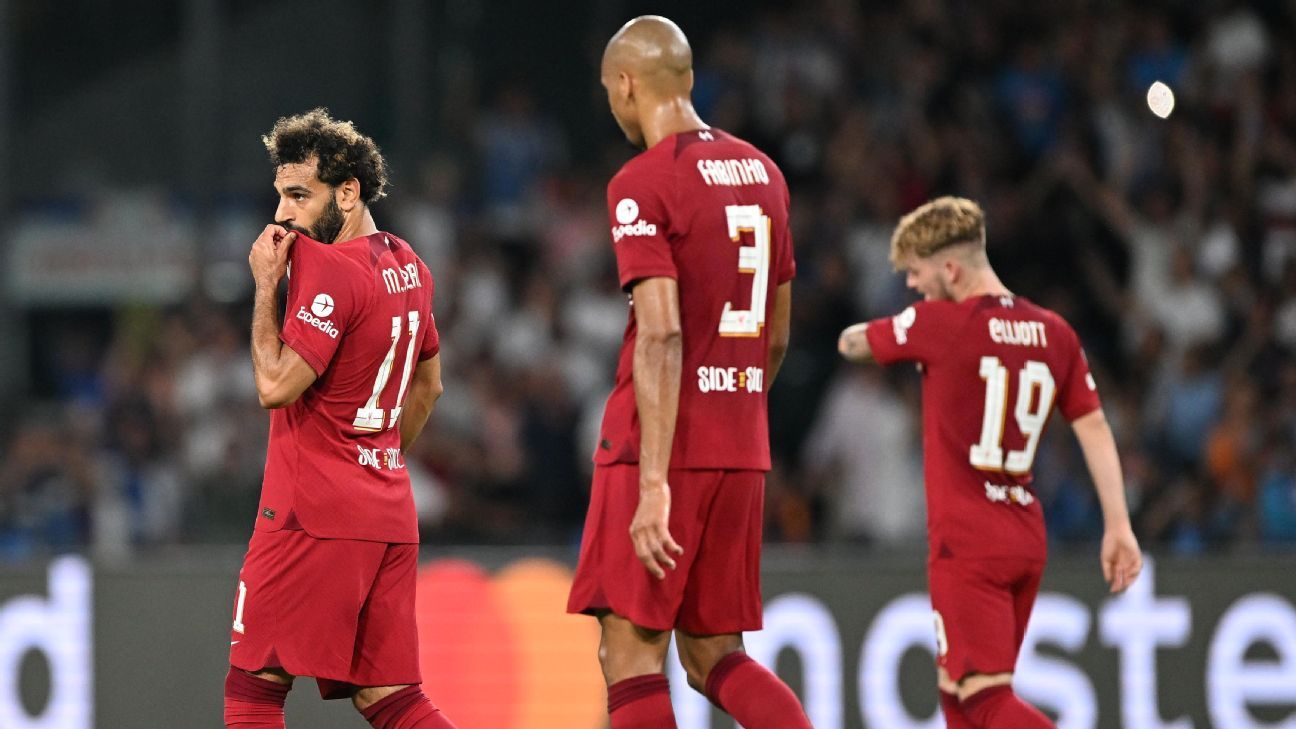 Le mauvais début de la Ligue des champions voit le calme 5/10 de Mohamed Salah à Naples