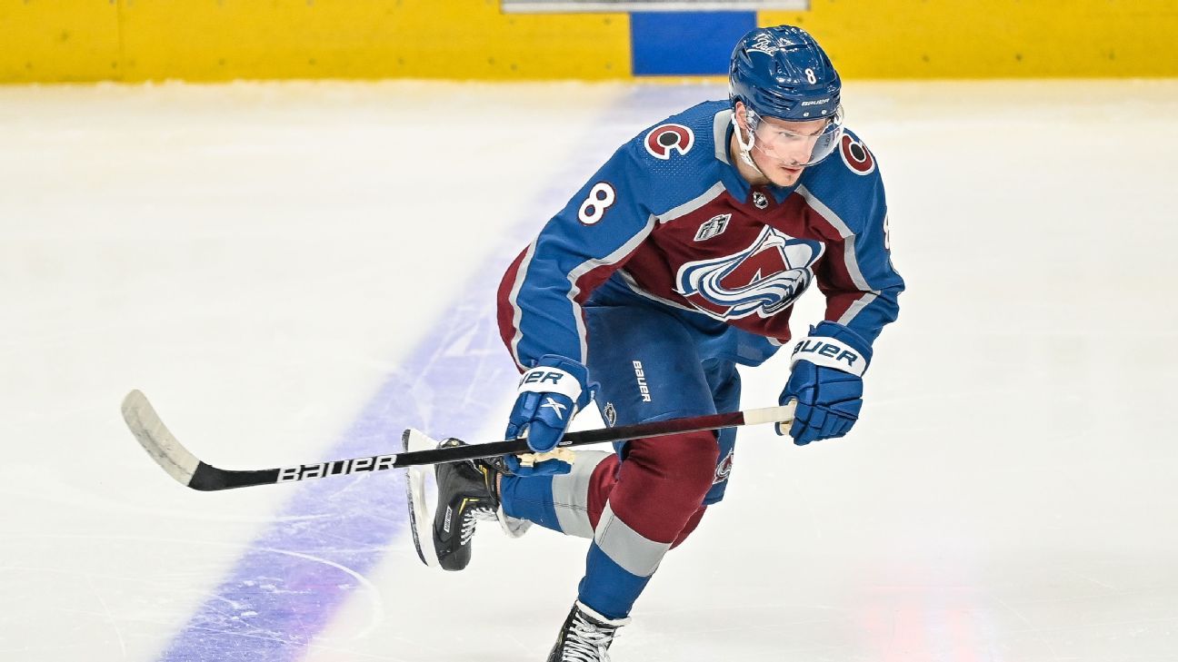 Avalanche's Bo Byram sets ice-time personal best, assists on game