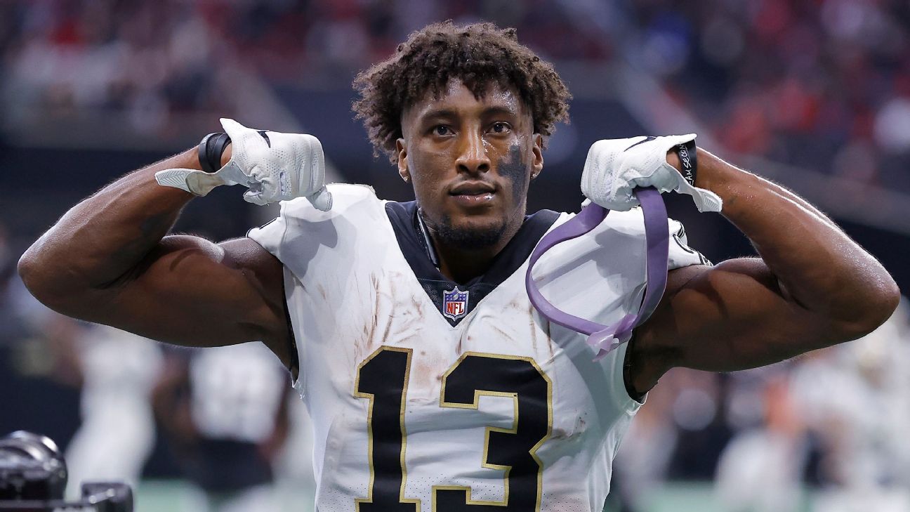 Saints receiver Michael Thomas expected to be out for the rest of the  season, Dennis Allen says