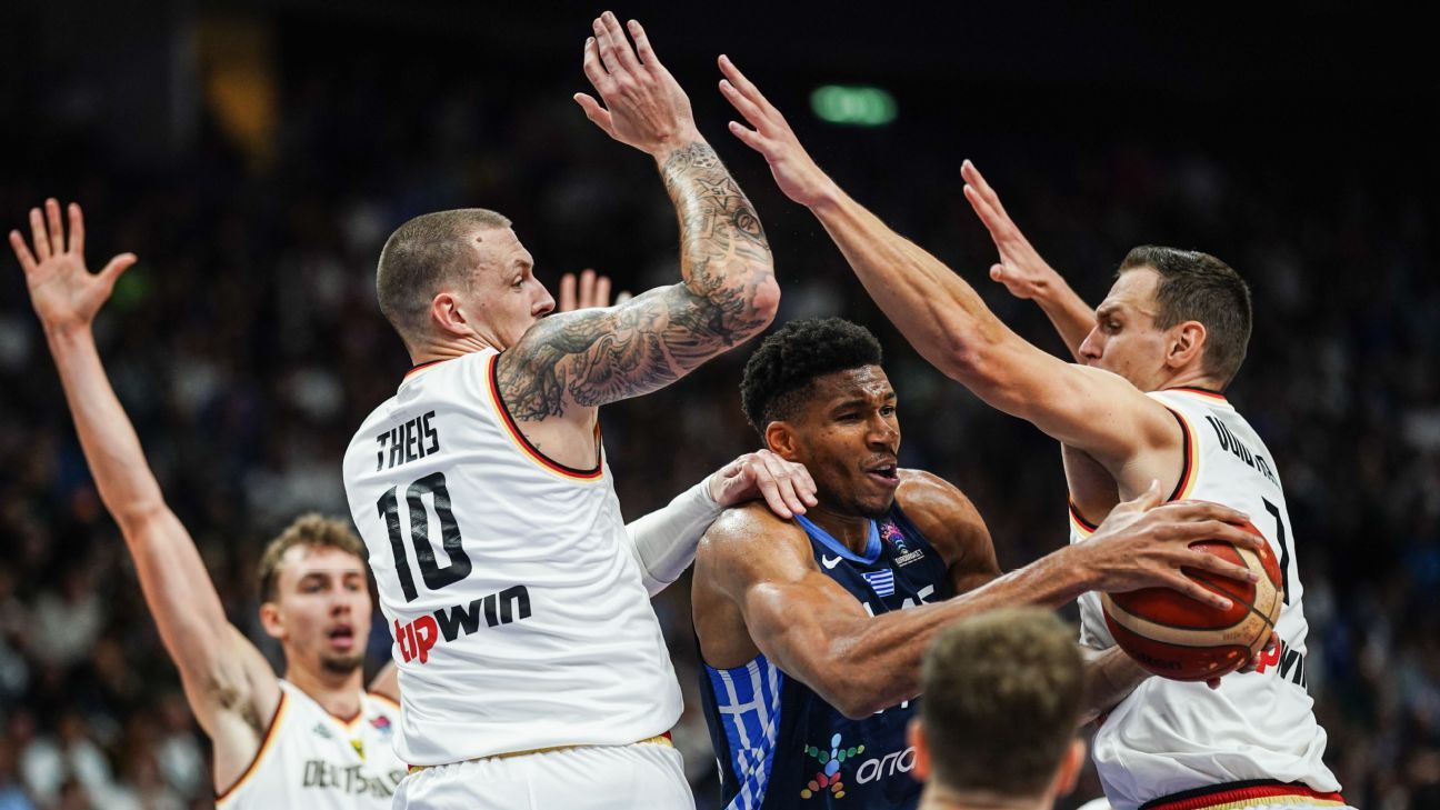 Giannis Antetokounmpo ejected as Germany eliminates Greece from EuroBasket
