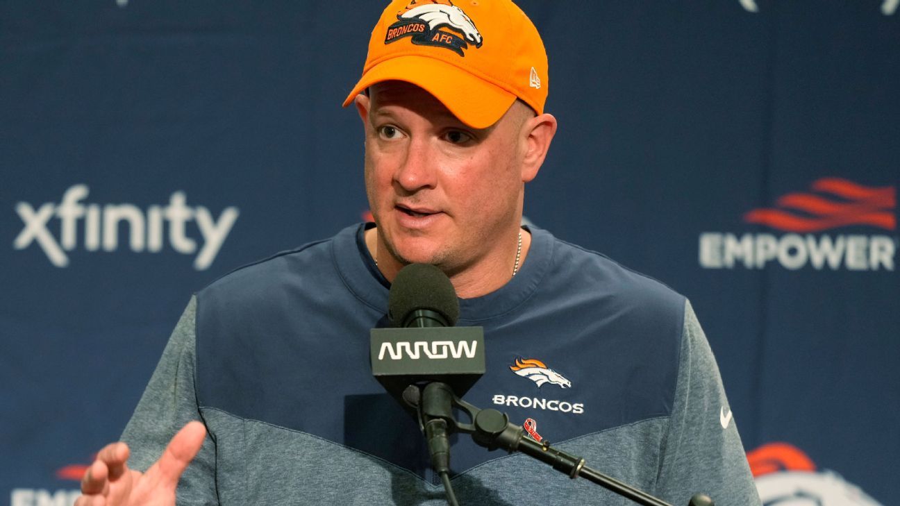 Denver Broncos fire coach Nathaniel Hackett after 4-11 start