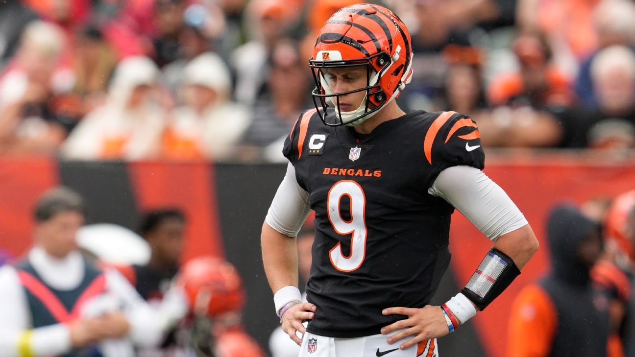 Joe Burrow: Cincinnati Bengals' quarterback Joe Burrow says head injuries  are 'inherent' risk of playing in NFL