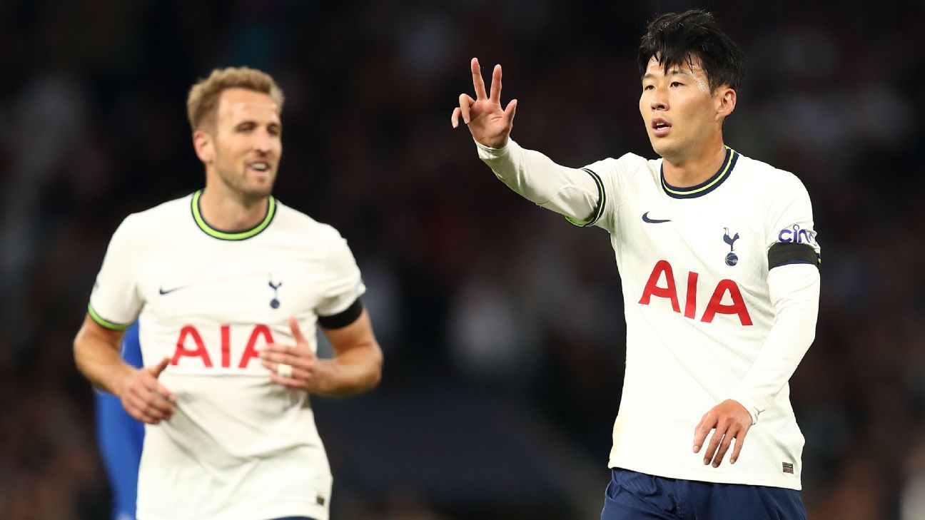 Son Heung-Min nets hat trick as Tottenham thrash woeful Leicester City