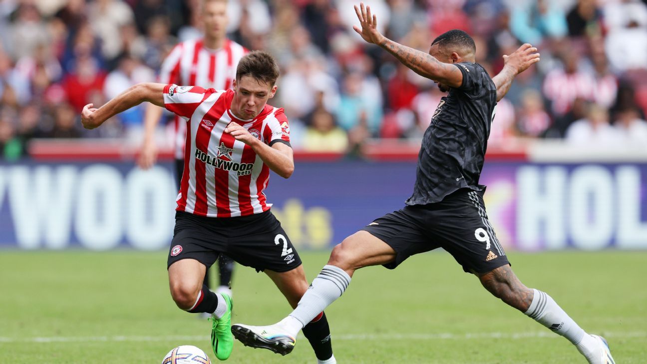 Brentford vs. Arsenal - Reporte del Partido - 18 septiembre, 2022 - ESPN