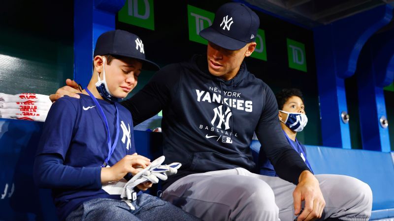 Aaron Judge es el pelotero con mayor cantidad de camisetas