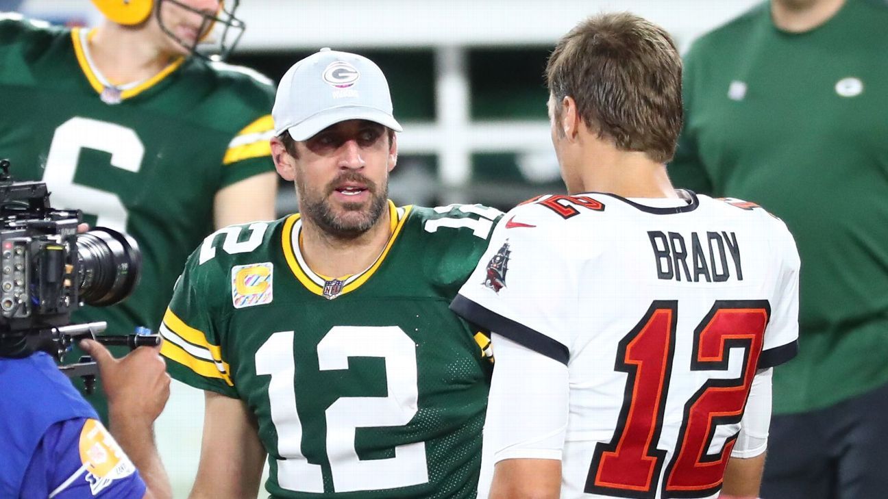 Finally, Aaron Rodgers vs. Tom Brady - Inside the playoff matchup 13 years  in the making - ESPN