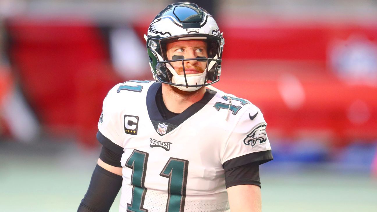 Carson Wentz sacked 9 times by the Eagles. What's next for Washington? 