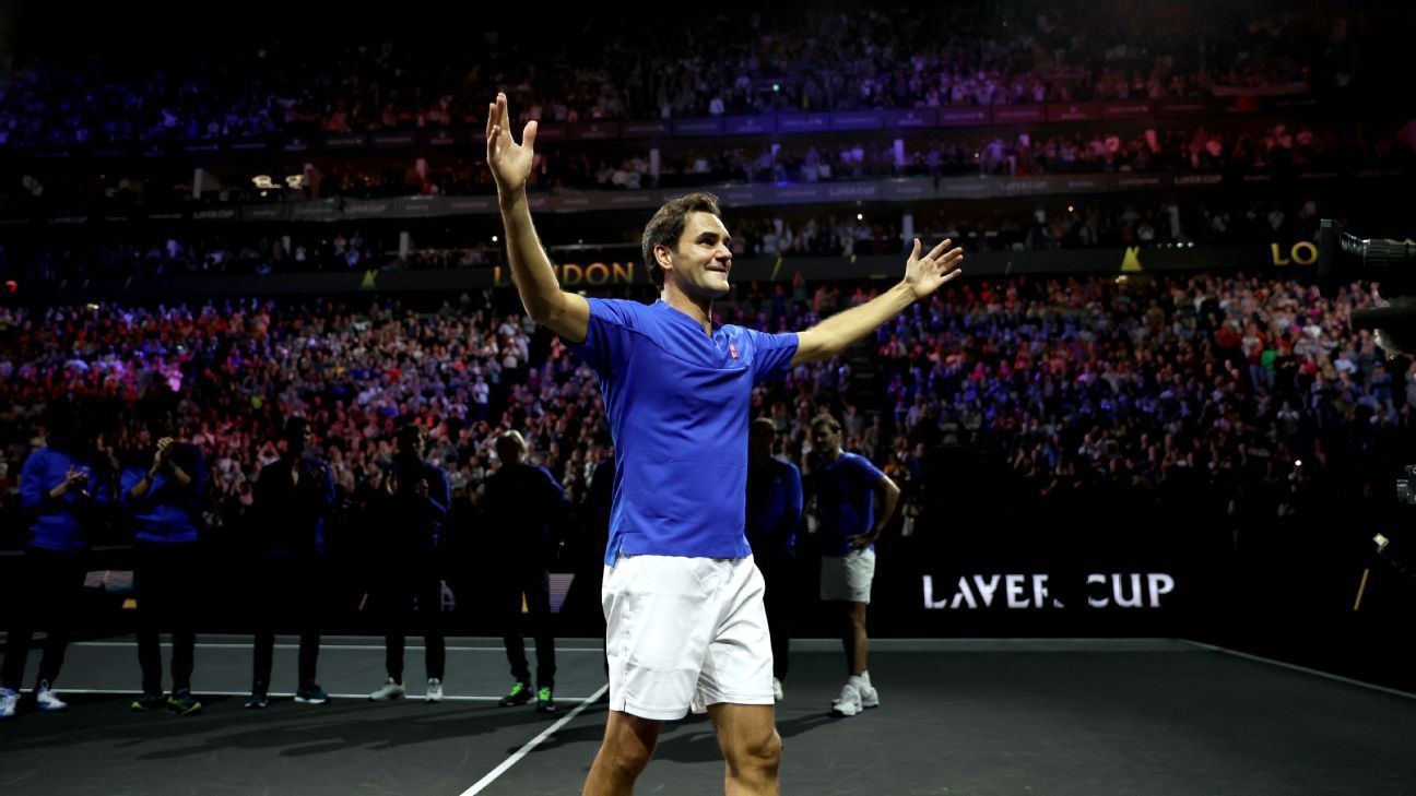 Roger Federer pairs with Rafael Nadal in last match falls in doubles at Laver Cup – ESPN