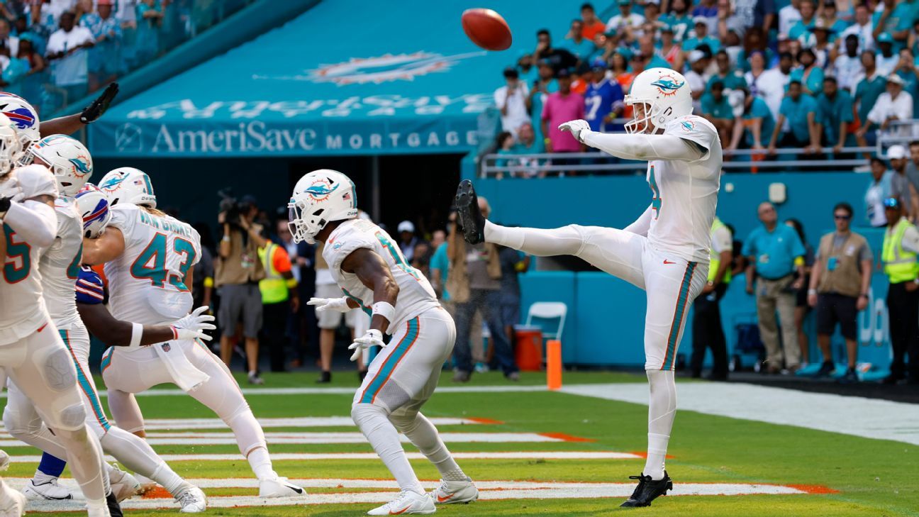 Miami Dolphins work out Pro Bowl punter but need Morstead back instead