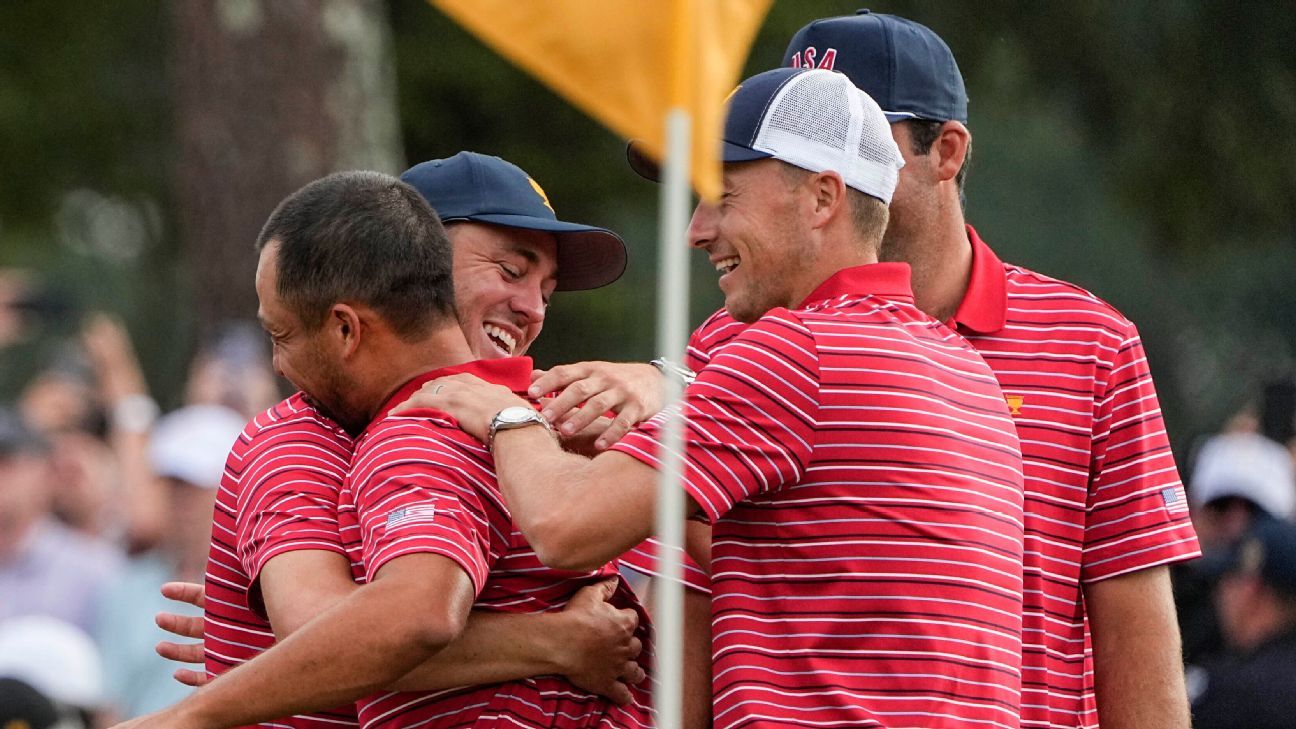 Team USA continues dominance at Presidents Cup, downs International team again