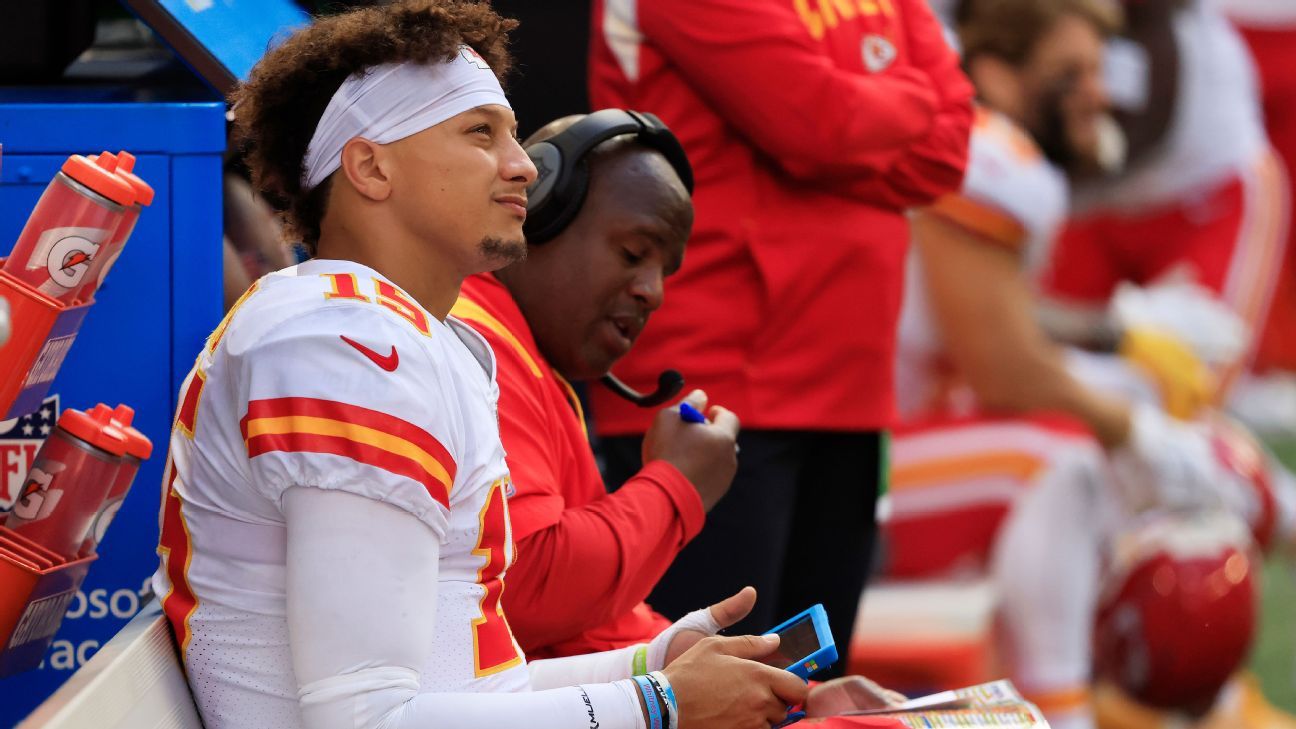 Chiefs improvement 'starts with me', says Patrick Mahomes