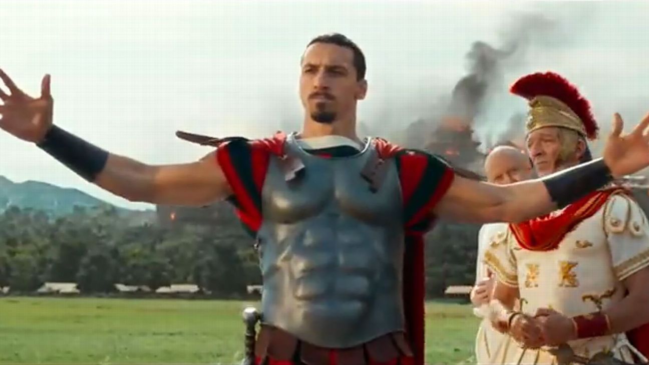 Ibrahimovic's Asterix cameo joins pantheon of footballing movie stars