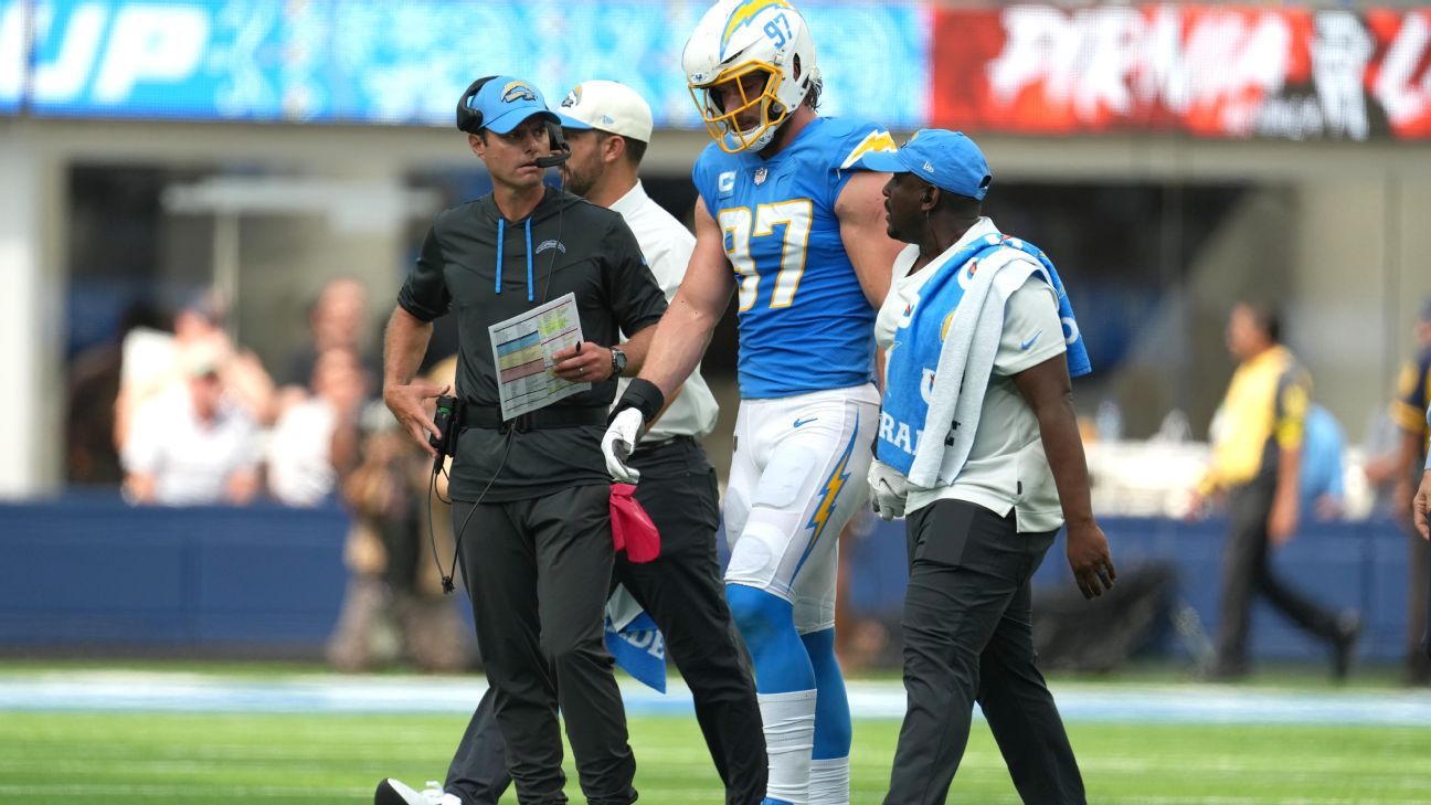 Los Angeles Chargers star LB Joey Bosa to have surgery, goes on IR