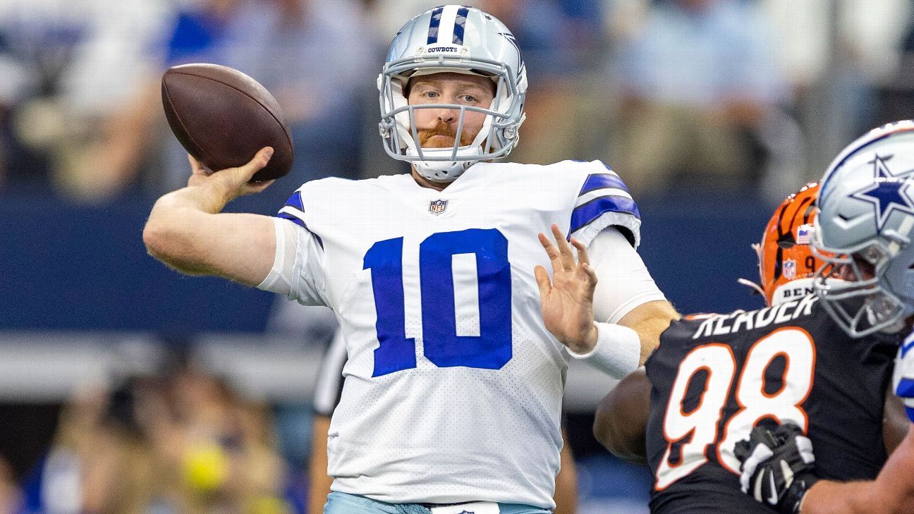 Ben DiNucci's Fantasy Outlook with Cowboys After Andy Dalton's