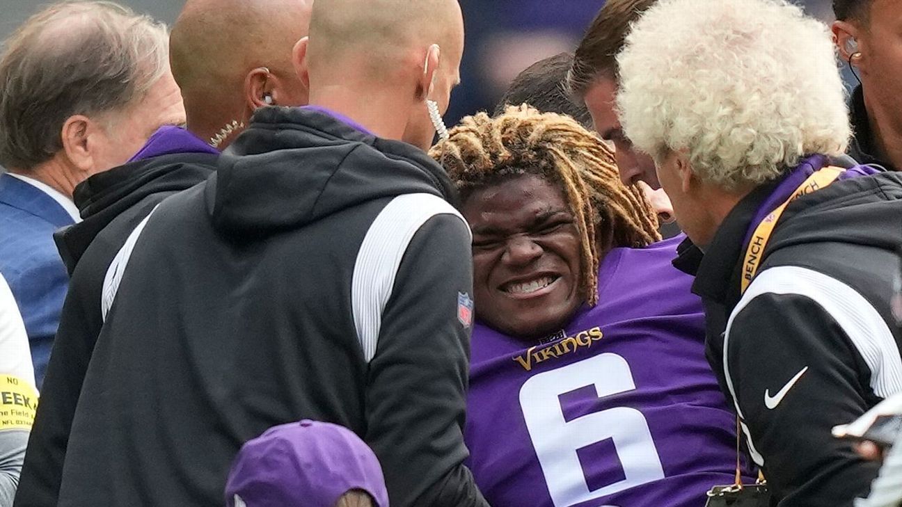 Minnesota Vikings rookie Lewis Cine set for surgery on fractured