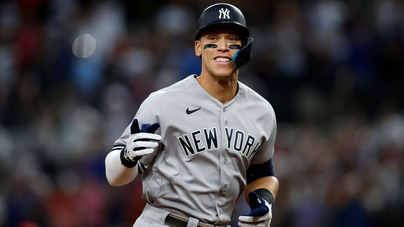 Aaron Judge chases Roger Maris' American League record 61 home runs as  Yankees face Red Sox – KION546