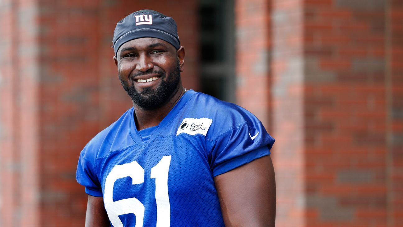 How Giants' Roy Mbaeteka made it from Nigeria to NFL