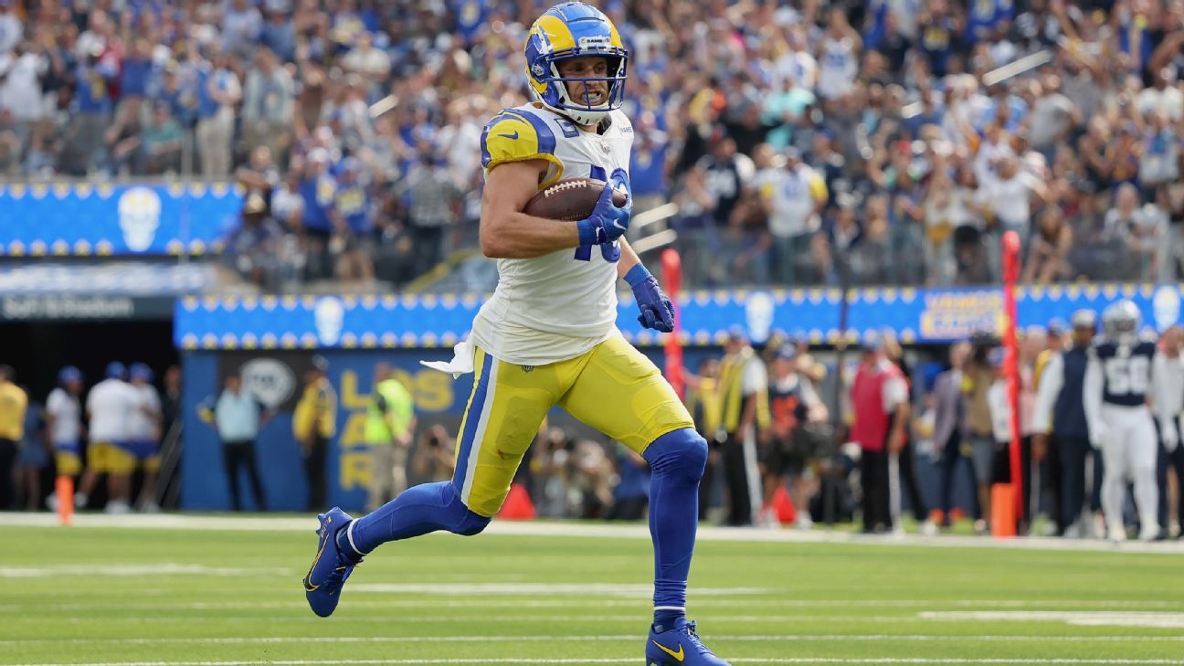 Rams WR Cooper Kupp changes jersey number - Turf Show Times