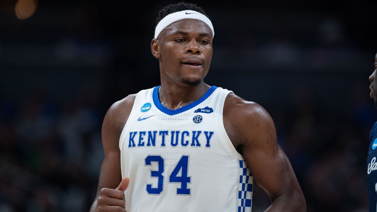 Kentucky's Oscar Tshiebwe to undergo 'minor' knee procedure