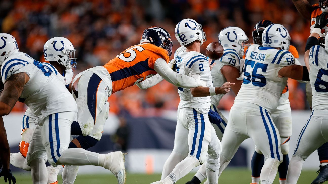 Matt Ryan, Colts beat Broncos in 'slob of a game' 