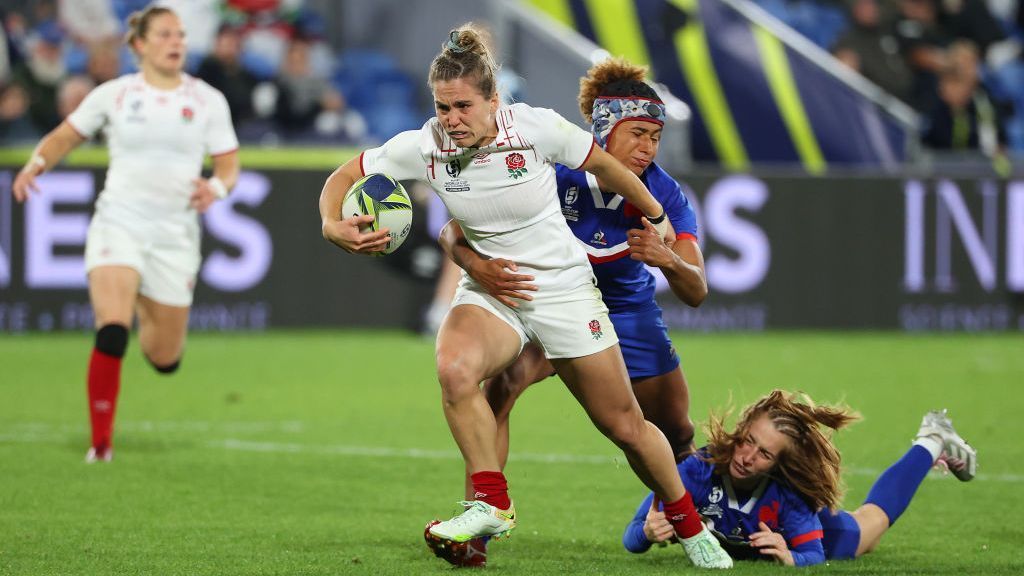 Emily Scarratt a dominé la victoire 13-7 de l’Angleterre sur la France