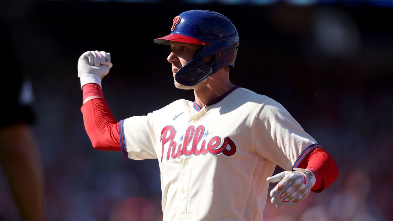 Rhys Hoskins 2022 batting Stats Per Game - MLB - ESPN