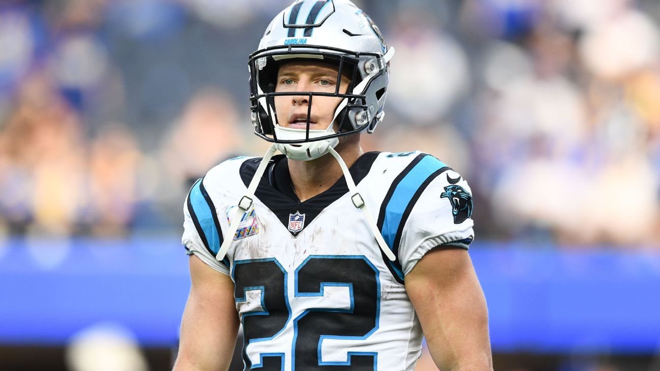 Carolina Panthers Christian McCaffrey ready to go vs. Browns