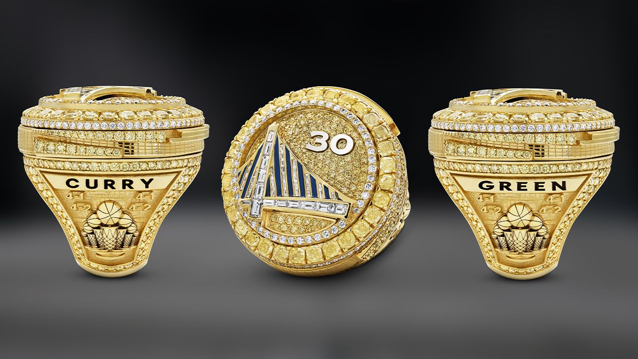 16 carats?! Secret trap doors? Everything you need to know about the Warriors' c..