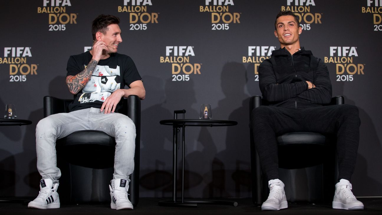 B/R Football on X: Cristiano Ronaldo and Leo Messi's FIFA ratings