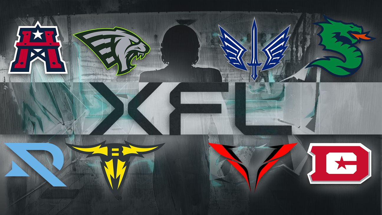 The XFL reveals its new team names and logos