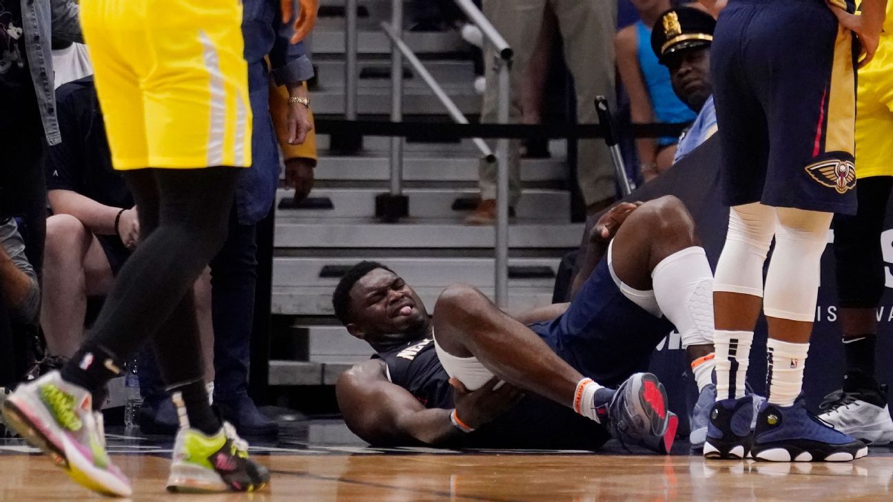 Pels' Zion Williamson among three starters out vs. Mavericks