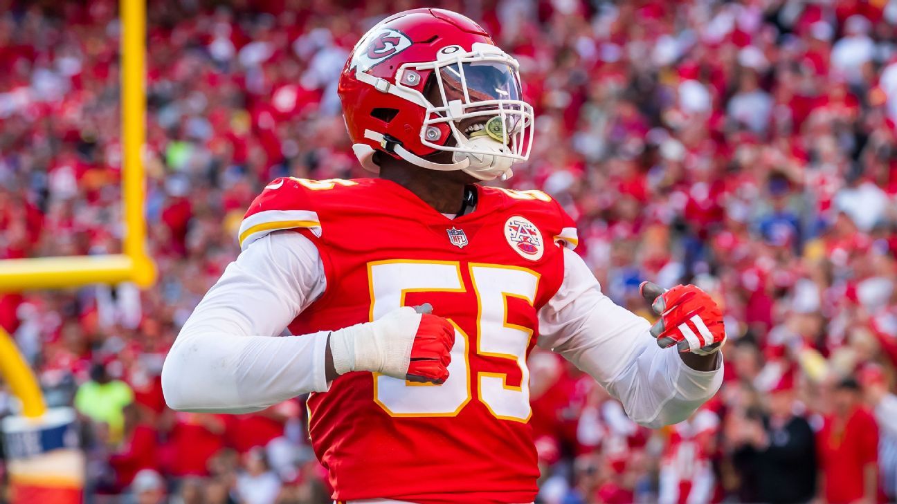 Chiefs DE Frank Clark suspended for two games by NFL