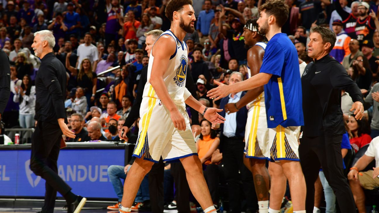 Klay tossed; emphasized Dubs' 4 rings to Booker | Warriors Central