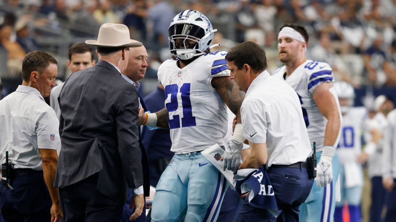 The Dallas Cowboys let Ezekiel Elliott down in 2021 over his injury -  Blogging The Boys