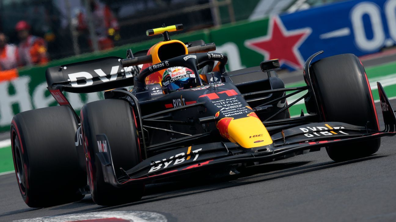 Checo Pérez i Max Verstappen z Red Bulla jeżdżą identycznie w 1. PR Grand Prix Meksyku